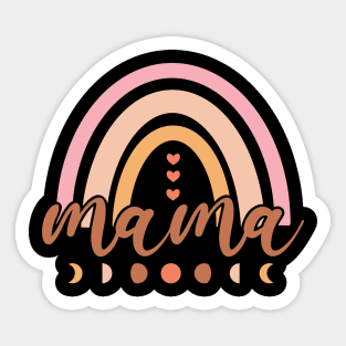 mama moon phases Sticker